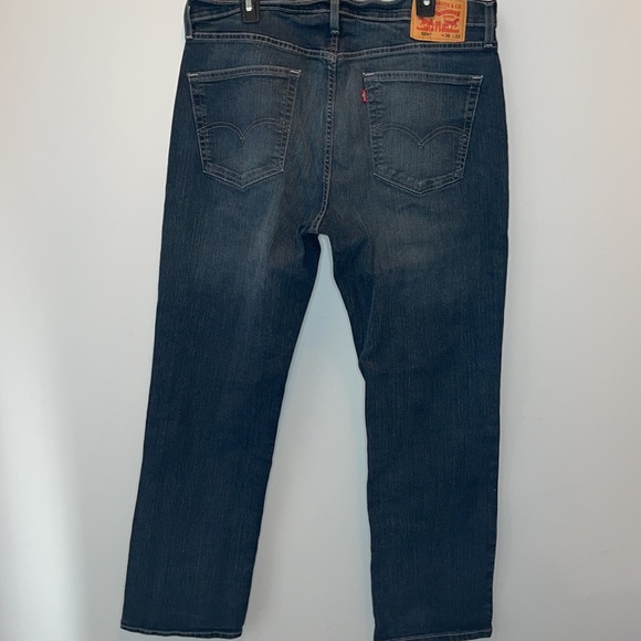Levi’s 559 Stretch Relaxed Straight Jeans W36 L32 - Picture 10 of 14